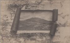 Weathersfield, VT: RPPC 1908 Ascutney Mountain - Vtg Vermont Real Photo Postcard picture
