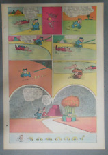 Krazy Kat Sunday Page by George Herriman from 4/16/1944 Size: 11 x 15 inch Rare picture
