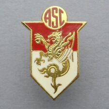 Badge. Enamel buttonhole. ASC, AS Cannes, Football. Pair Dragon picture
