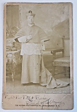 1894 Bishop Albany NY Reverend Thomas Martin Aloysius Burke Cabinet Card Photo picture