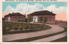  Postcard Administration Engineering Buildings University Farm St Paul MN picture