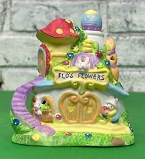 Vintage Flo's Flowers Hoppy Hollow Easter Ceramic 4.5