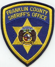 FRANKLIN COUNTY MISSOURI MO SHERIFF POLICE PATCH picture