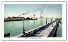 c1905 Ship Canal Lighthouse Exterior Building Duluth Minnesota Vintage Postcard picture