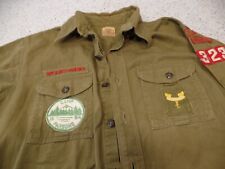 Vintage Boy Scouts Shirt Camp Parsons 1954 Seattle Patch picture