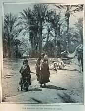 1913 Mount Sinai Springs of Moses Monastery of St. Catharine Jebel Katherin picture
