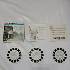 World travel Shakespeare Country View-Master Pack B 159 Vintage Reel packet  picture