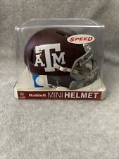 Texas A&M Aggies NCAA Riddell Speed Mini Helmet New in Box picture