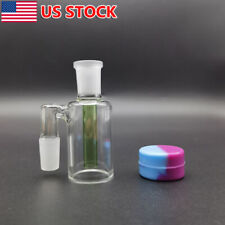 1x 14mm 90° Ash Catcher Reclaimer Bong 90 Degree Attachment Silicone Jar Fitter picture