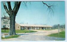 CLINTON, CT Connecticut~ Roadside VILLAGE MOTEL 1950s  Middlesex County Postcard picture