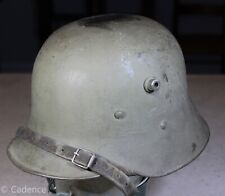WW1 Austro Hungarian Austrian German M17 Helmet Finnish Reissue L46 W Chin Strap picture