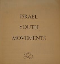 Jewish Judaica ISRAEL YOUTH MOVEMENTS Booklet Zionist Zionism English Movement picture