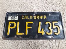 Vintage California License Plate 1963 picture
