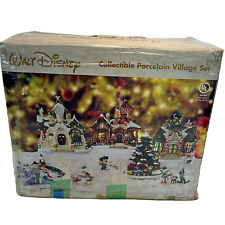 2006 Brass Key Christmas Walt Disney Collectible Porcelain Village Set  9 *READ* picture