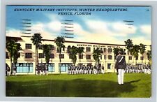 Venice FL Kentucky Military Institute Winter HQ Florida c1966 Vintage Postcard picture