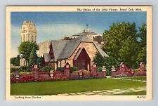 Royal Oak MI-Michigan, Exterior Shrine of Little Flower Vintage Postcard picture