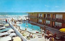 1964 NJ Wildwood Crest Monterey Motel & Apts Pool Mint postcard A72 picture