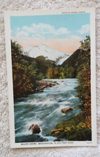 Mt. Adams, Washington 12,470 Ft. VTG Postcard. Photo by ASHEL CURTIS Unposted. picture
