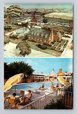 Alexandria VA-Virginia, Olde Colony Motor Lodge, Vintage c1964 Souvenir Postcard picture