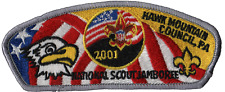 2001 Jamboree Hawk Mountain Council PA JSP Grey Bdr (AR793) picture