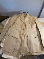 WW2 US Navy Officer Khaki Tropical Uniform Named picture