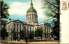 Vtg 1910s State Capitol Atlanta Georgia GA Unused Old Antique Postcard picture
