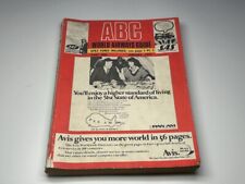 ABC World Airways  Guide Jan 1977 Part 1 Airline Timetables Pan Am Aeroflot +++ picture