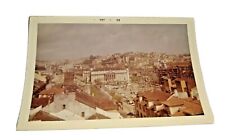 Vtg Found original Photo Lisbon Portugal snapshot elevator tower Picture 1959 BY picture