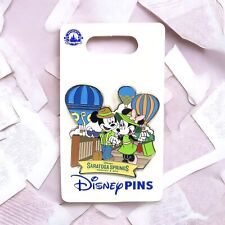 Disney World Saratoga Springs Resort Mickey & Minnie Balloons Boardwalk Pin NEW picture