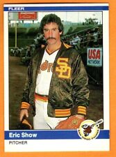 Eric Show(San Diego Padres)1984 Fleer Baseball Card picture