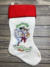 Vintage Cabbage Patch Kids 1984 Stork Baby First Christmas Stocking 15” picture