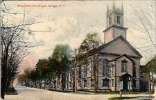 Oswego, NY, West Methodist Church, 1908, Post Card, #1581 picture
