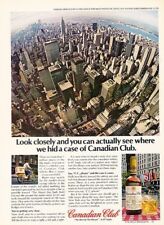1978 Canadian Club New York City Original Advertisement Print Art Ad J881 picture