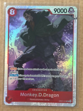 Monkey D Dragon OP07-015 SR 500 Years Into The Future One Piece Card English picture
