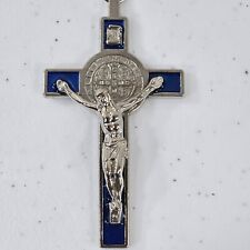 Lot of 2 Jesus Christ Crucifixion Keychain Silver Tone Keyhole Religious 5
