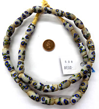 Long Nice Strand of Fancy African Trade Beads   #520   W8 picture
