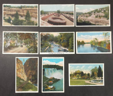 Vintage Postcards  Mixed Lot of 9 Topographical and Scenery Postcards picture