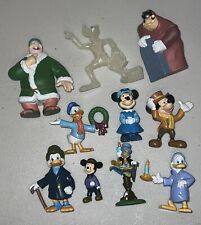 VTG DISNEY Mickey's Christmas Carol Disney Figurines Lot Of 10 picture