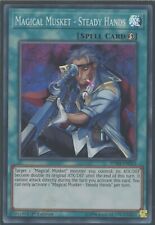 Yugioh  Magical Musket - Steady Hands SPWA-EN023 Super Rare 1st Edition NM x3 picture