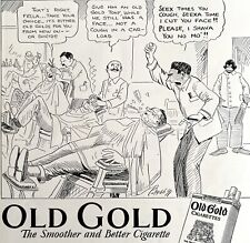 Old Gold Cigarettes Barber Comic 1929 Advertisement Tobacco DWCC14 picture