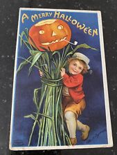 Antique Halloween, Ellen Clapsaddle 1910 Postcard  picture