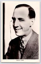 Salford, Lancashire Native Actor Monocled Ralph Lynn~Stormy Weather~RPPC 1930s picture