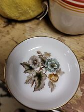 The Dorchester Hotel Royal Worcester Victorian Floral & Gold China Trinket Dish picture