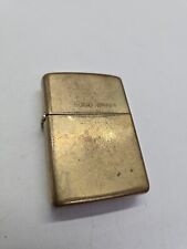 1932 - 1985 Solid Brass Zippo Vintage Lighter  picture