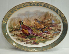 Vintage Falcon Ware Weatherby Hanley England Royal Oval Plate Platter Pheasants picture