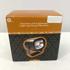 HALLOWEEN Thunder Lightning Light Sound Machine Adjustable Strobe Bracket Tested picture