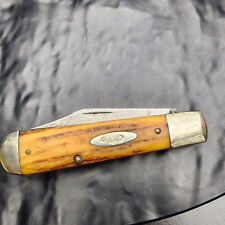 Vintage 1940-1964 Case XX 5299 1/2 Jack Knife Stag Handle Pocket Knife 🗡️🪵 picture