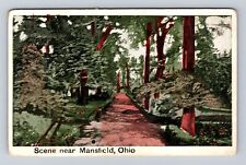 Mansfield OH-Ohio, Scenic Views Near Mansfield, Vintage Souvenir Postcard picture