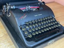 1946 Smith-Corona Clipper Working Vintage Portable Typewriter w New Ink & Case picture