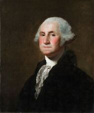 George Washington Gilbert Stuart Portrait President USA 13 x 19 Photo Picture picture